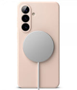 Ringke Samsung Galaxy S26 Deksel Silicone Magnetic Rosa