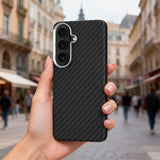 Tech-Protect Samsung Galaxy S26 Deksel Ion Carbon MagSafe Svart