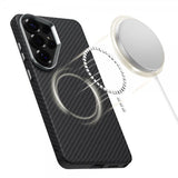 Tech-Protect Samsung Galaxy S26 Ultra Deksel Ion Carbon MagSafe Svart