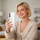 Tech-Protect Samsung Galaxy S26 Deksel MagSlim MagSafe Clear Matte