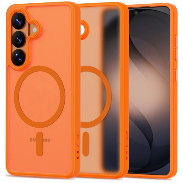 Tech-Protect Samsung Galaxy S26 Deksel MagMat MagSafe Oransje
