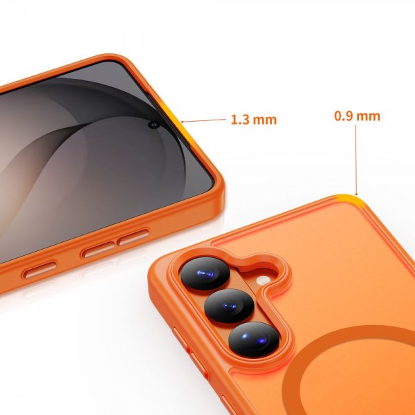 Tech-Protect Samsung Galaxy S26 Deksel MagMat MagSafe Oransje