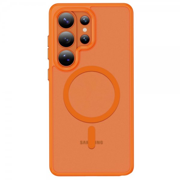 Tech-Protect Samsung Galaxy S26 Ultra Deksel MagMat MagSafe Oransje