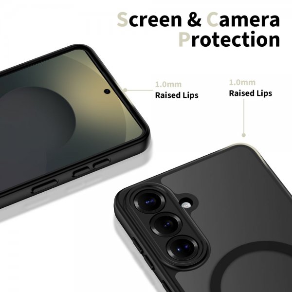 Tech-Protect Samsung Galaxy S26 Plus Deksel BasicMag MagSafe Svart