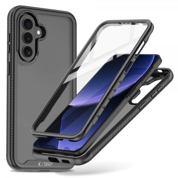 Tech-Protect Samsung Galaxy A36/Galaxy A56/Galaxy A37 Deksel Defense Svart