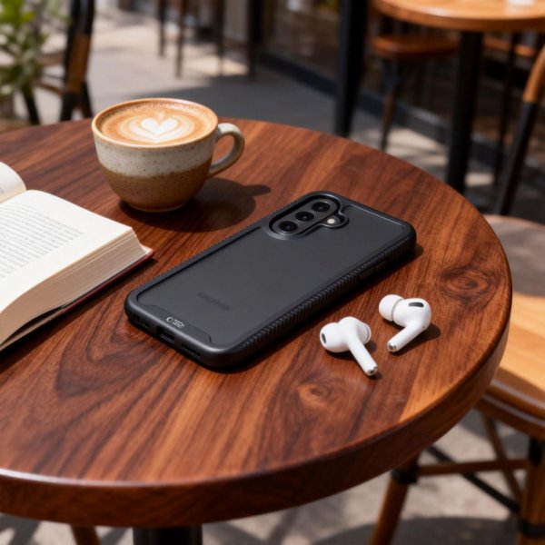 Tech-Protect Samsung Galaxy A36/Galaxy A56/Galaxy A37 Deksel Defense Svart