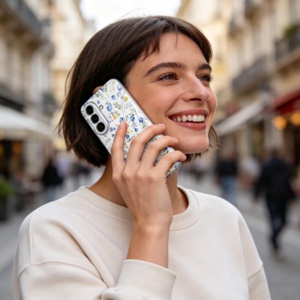 Tech-Protect Samsung Galaxy A57 Deksel FlexAir Blomstermønster