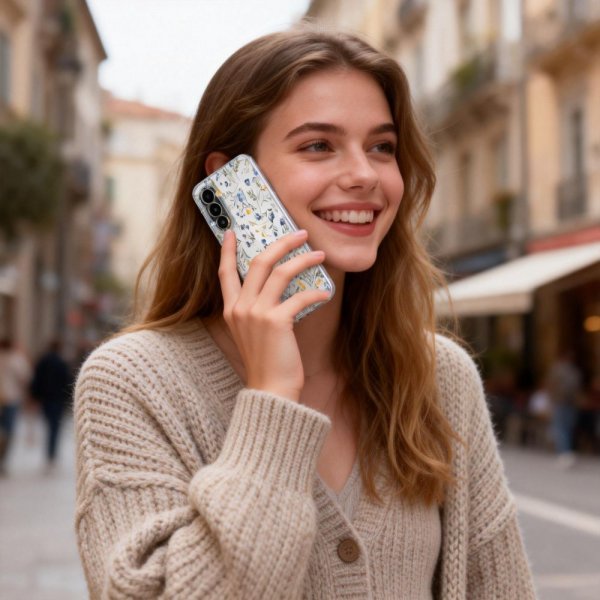 Tech-Protect Samsung Galaxy A37 Deksel FlexAir Blomstermønster