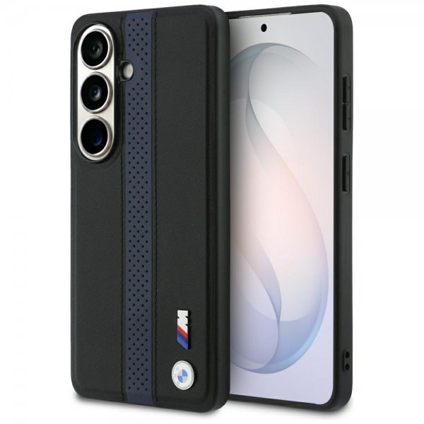BMW Samsung Galaxy S26 Deksel Perforated Stripe MagSafe Svart Blå