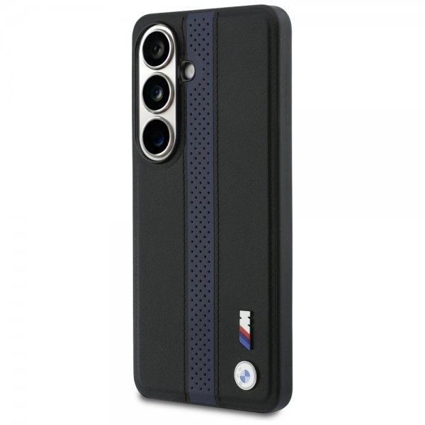 BMW Samsung Galaxy S26 Deksel Perforated Stripe MagSafe Svart Blå