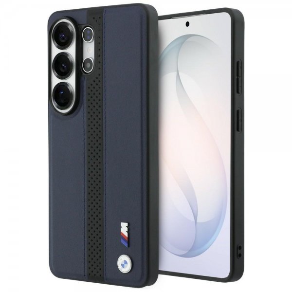 BMW Samsung Galaxy S26 Ultra Deksel Perforated Stripe MagSafe Blå Svart