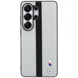 BMW Samsung Galaxy S26 Ultra Deksel Perforated Stripe MagSafe Grå Svart