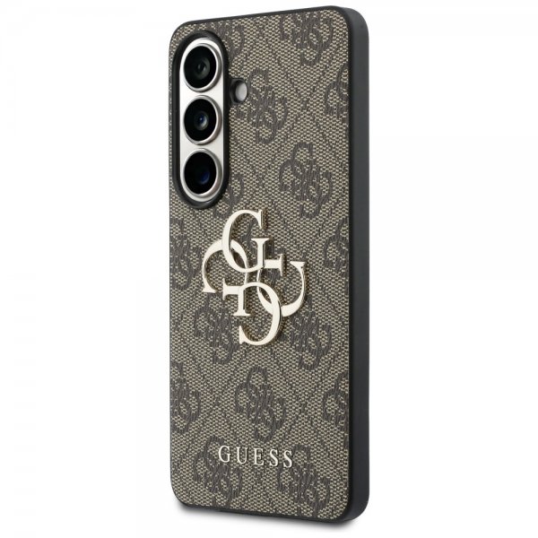 Guess Samsung Galaxy S26 Plus Deksel 4G Metal Logo Brun
