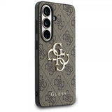 Guess Samsung Galaxy S26 Plus Deksel 4G Metal Logo Brun