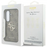 Guess Samsung Galaxy S26 Plus Deksel 4G Metal Logo Brun