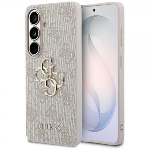 Guess Samsung Galaxy S26 Plus Deksel 4G Metal Logo Rosa