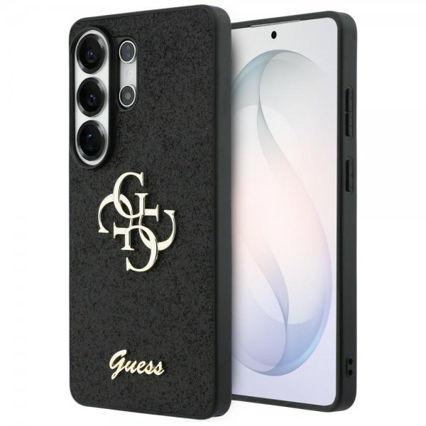 Guess Samsung Galaxy S26 Ultra Deksel Fixed Glitter Svart