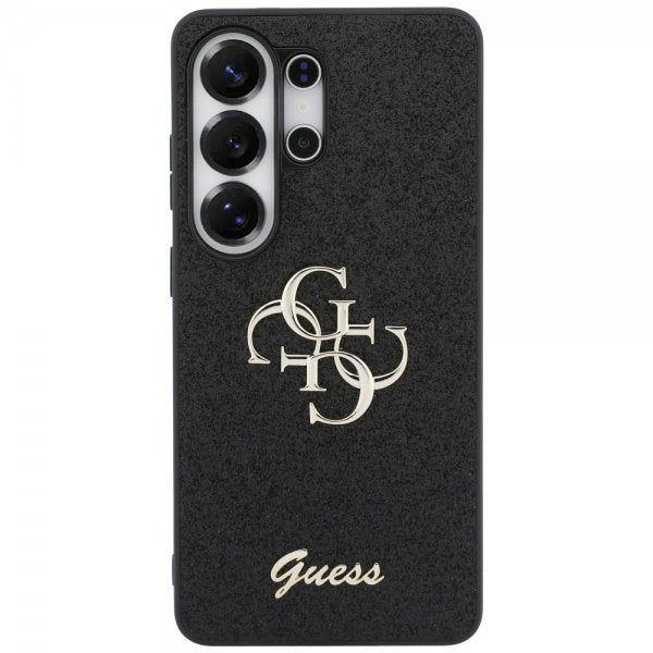 Guess Samsung Galaxy S26 Ultra Deksel Fixed Glitter Svart