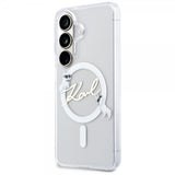 Karl Lagerfeld Samsung Galaxy S26 Deksel Script MagSafe Transparent