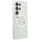 Karl Lagerfeld Samsung Galaxy S26 Ultra Deksel Script MagSafe Transparent