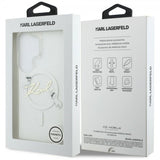Karl Lagerfeld Samsung Galaxy S26 Ultra Deksel Script MagSafe Transparent