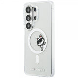 Karl Lagerfeld Samsung Galaxy S26 Ultra Deksel Choupette Peekaboo MagSafe Transparent