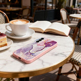 Tech-Protect Samsung Galaxy A37 Deksel Icon Pink Marble
