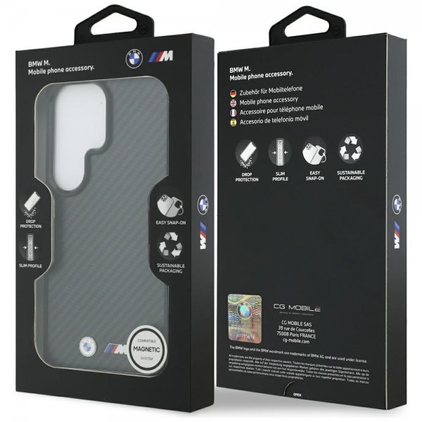 BMW Samsung Galaxy S26 Ultra Deksel Kevlar MagSafe M Logo Svart