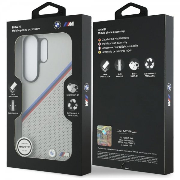 BMW Samsung Galaxy S26 Ultra Deksel Tricolor MagSafe Grå