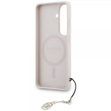 Guess Samsung Galaxy S26 Deksel 4G Charm MagSafe Rosa