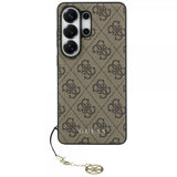 Guess Samsung Galaxy S26 Ultra Deksel 4G Charm MagSafe Brun