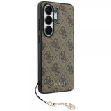 Guess Samsung Galaxy S26 Ultra Deksel 4G Charm MagSafe Brun