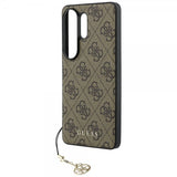 Guess Samsung Galaxy S26 Ultra Deksel 4G Charm MagSafe Brun