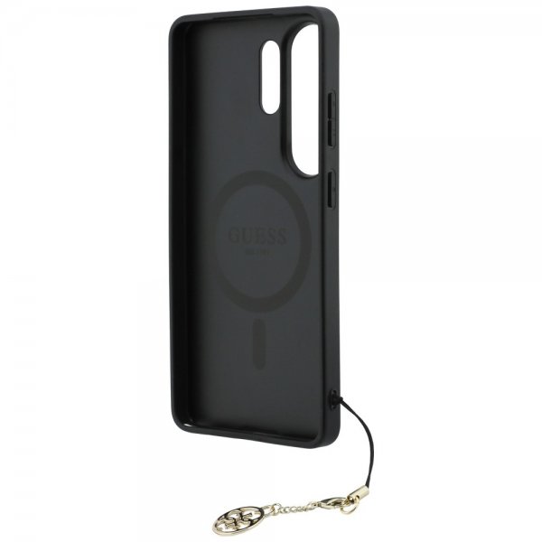 Guess Samsung Galaxy S26 Ultra Deksel 4G Charm MagSafe Svart
