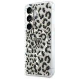 Guess Samsung Galaxy S26 Deksel Leopard Print MagSafe Svart Hvit