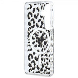 Guess Samsung Galaxy S26 Deksel Leopard Print MagSafe Svart Hvit