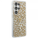 Guess Samsung Galaxy S26 Ultra Deksel Leopard Print MagSafe Brun