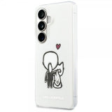 Karl Lagerfeld Samsung Galaxy S26 Deksel Karl & Choupette MagSafe Hvit