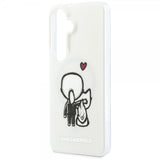 Karl Lagerfeld Samsung Galaxy S26 Deksel Karl & Choupette MagSafe Hvit