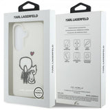 Karl Lagerfeld Samsung Galaxy S26 Deksel Karl & Choupette MagSafe Hvit