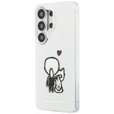 Karl Lagerfeld Samsung Galaxy S26 Ultra Deksel Karl & Choupette MagSafe Hvit