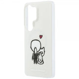 Karl Lagerfeld Samsung Galaxy S26 Ultra Deksel Karl & Choupette MagSafe Hvit