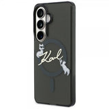 Karl Lagerfeld Samsung Galaxy S26 Deksel Script MagSafe Svart
