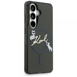 Karl Lagerfeld Samsung Galaxy S26 Deksel Script MagSafe Svart