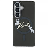 Karl Lagerfeld Samsung Galaxy S26 Plus Deksel Script MagSafe Svart