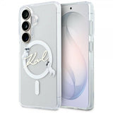 Karl Lagerfeld Samsung Galaxy S26 Plus Deksel Script MagSafe Transparent