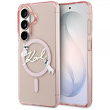 Karl Lagerfeld Samsung Galaxy S26 Deksel Script MagSafe Rosa