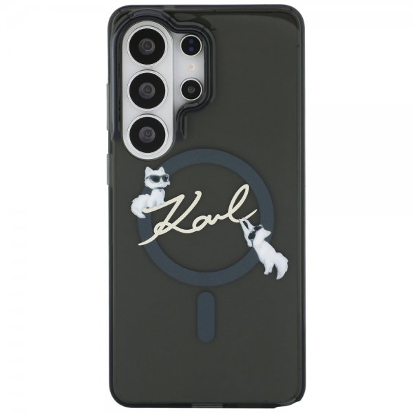 Karl Lagerfeld Samsung Galaxy S26 Ultra Deksel Script MagSafe Svart