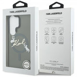 Karl Lagerfeld Samsung Galaxy S26 Ultra Deksel Script MagSafe Svart