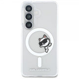Karl Lagerfeld Samsung Galaxy S26 Plus Deksel Choupette Peekaboo MagSafe Transparent